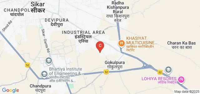Shekhawati Polytechnic College, Sikar Map
