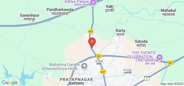 Acharya Shrimannarayan Polytechnic, Wardha Map