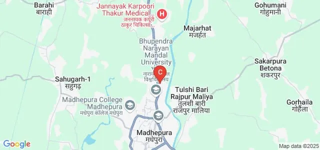 CM Science College, Madhepura Map