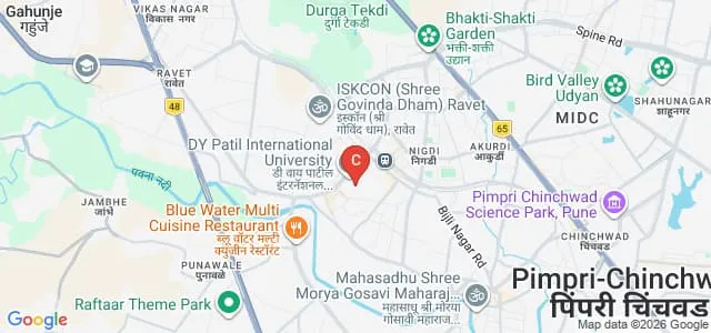 Dr DY Patil College of Pharmacy, Pune Map