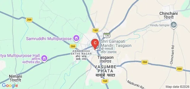 Shri Swami Vivekanand Shikshan Sanstha Mahila Shikshanshastra Mahavidyalaya, Tasgaon Map