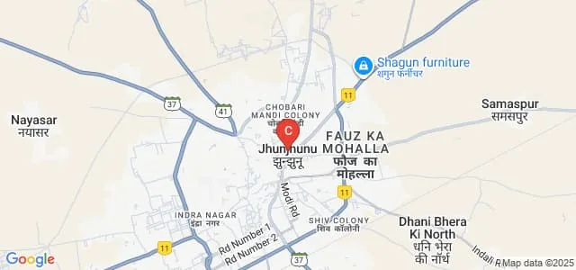 Shri Radheshyam R Morarka Government PG College, Jhunjhunu Map
