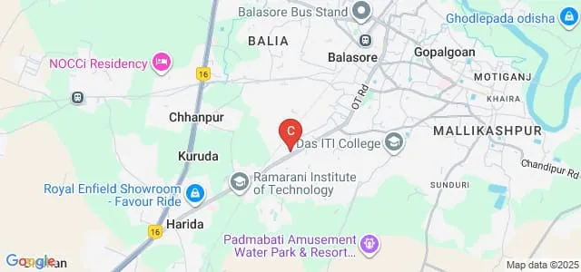 Balasore Law College, Balasore Map