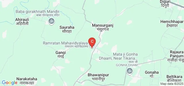 Ramratan PG College, Maharajganj Map