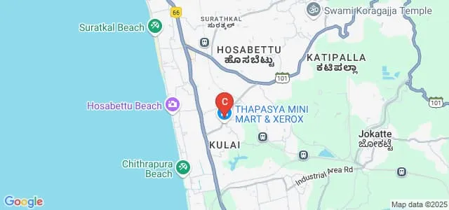 Sarsa College of Arts and Sciences, Mangalore Map