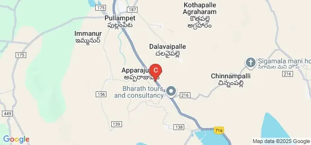 Sree Rama Engineering College, Tirupathi Map