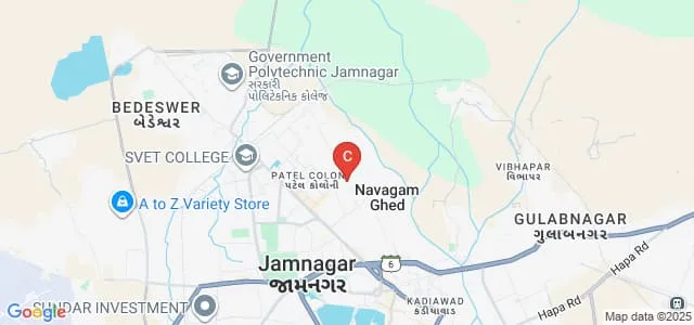 Government Physiotherapy College, Jamnagar Map