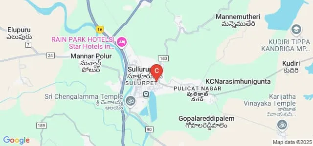 Sri VSSC Government Degree College, Sullurupeta Map
