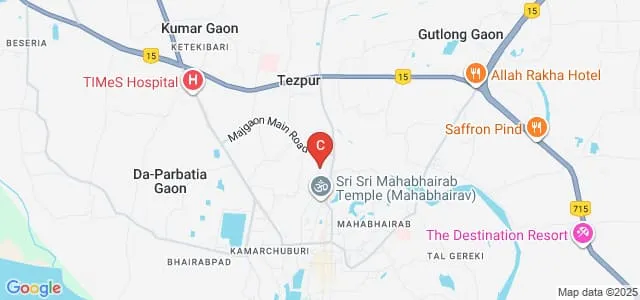 Tezpur Law College, Tezpur Map