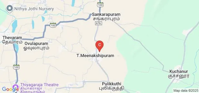 Mother Theresa Arts and Science College, Theni Map