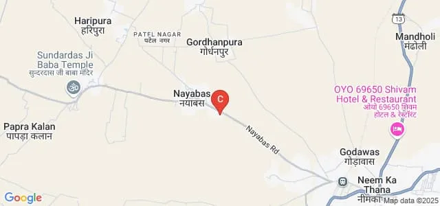 Smt Rampyari Devi Mahila Mahavidyalaya, Sikar Map