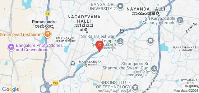 RV College of Engineering, Bangalore Map