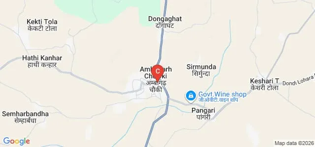 Government Lal Chakradhar Shah College, Chauki Map