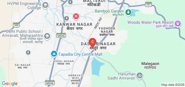 Smt Narasamma Hirayya Shaikshanik Trust's Arts Commerce and Science College, Amravati Map