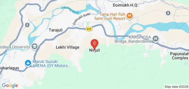 Vivekananda Kendra College of Teacher Education, Nirjuli Map
