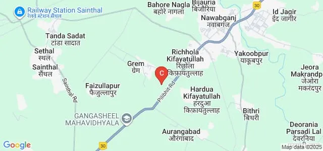 LBS Group of Educational Institute of Management College, Bareilly Map