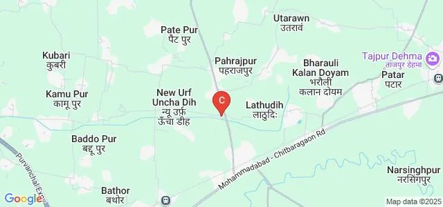 Sarju Rai Memorial PG College, Ghazipur Map