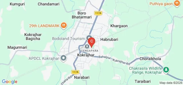 Kokrajhar Government College, Kokrajhar Map