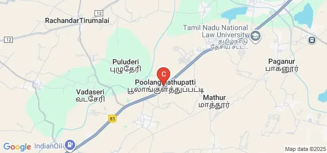 JJ College of Engineering and Technology, Tiruchirappalli Map