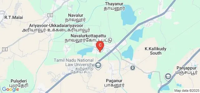 Anbil Dharmalingam Agricultural College and Research Institute, Thiruchirappalli Map