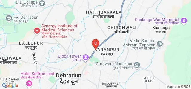 Patrician College of Education, Dehradun Map