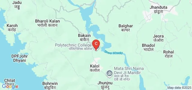 Param Veer Chakra Naib Subedar Sanjay Kumar Government Polytechnic, Kalol Map