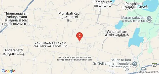 Shri Sai Baba Polytechnic College, Tiruchengode Map