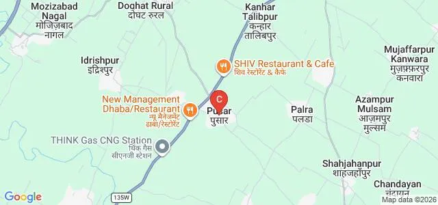 Dharampal Singh Degree College, Baghpat Map
