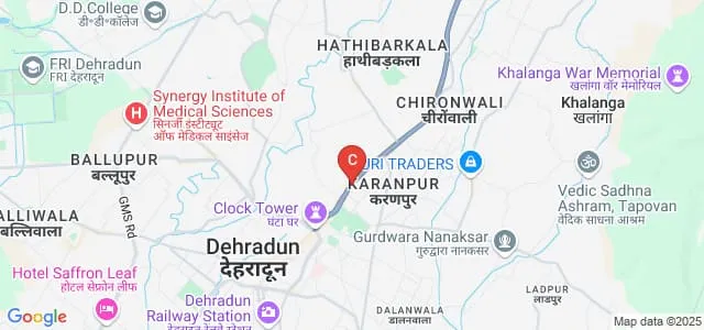 Patrician College for Women, Dehradun Map
