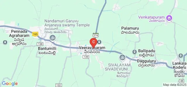 SMBTAV and SN Degree College, Veeravasaram Map