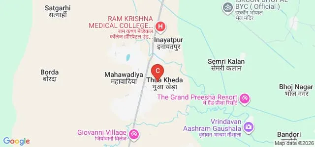 Kushabhau Thakre Nursing College, Bhopal Map