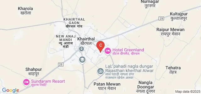 Maharishi Parshuram Mahila Mahavidyalaya, Alwar Map