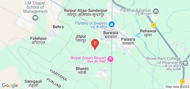 Government College, Barwala Map