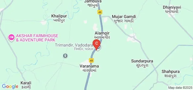 Krishna Ayurved Medical College, Vadodara Map