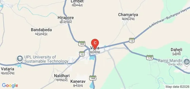 Valia Institute of Technology, Valia Map