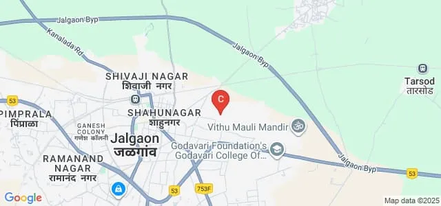 Dhanaji Nana Chaudhari Vidya Prabodhini's Shirish Madhukarrao Chaudhari College, Jalgaon Map