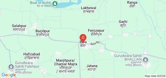 Amar Shaheed Baba Ajit Singh Jujhar Singh Memorial College of Pharmacy, Ropar Map