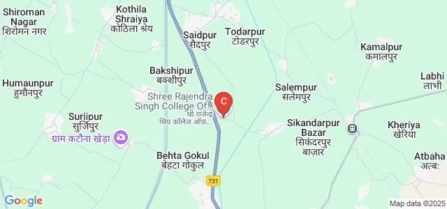 Shree Rajendra Singh College of Pharmacy, Hardoi Map