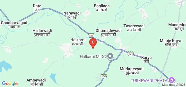 Daulat Vishwasth Sanstha's Yashwantrao Chavan Mahavidyalaya, Chandgad Map