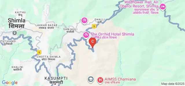Shivalik Institute of Nursing, Shimla Map