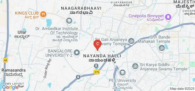 PVP First Grade Evening College, Mallathahalli Map