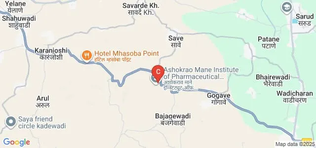 Ashokrao Mane Polytechnic, Vadgaon Map