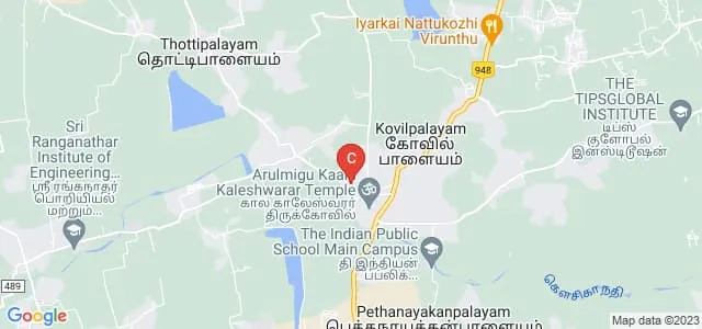 TIPS School of Management, Coimbatore Map