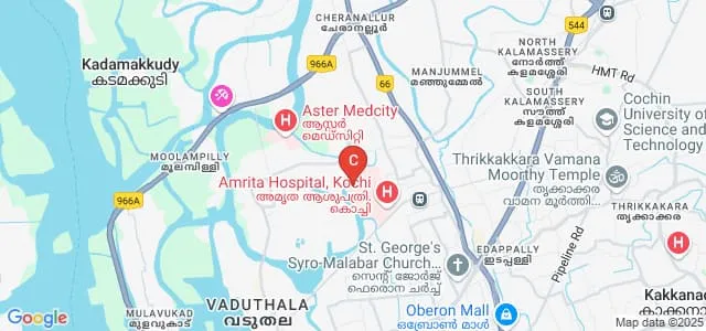 Amrita School of Business, Kochi Map