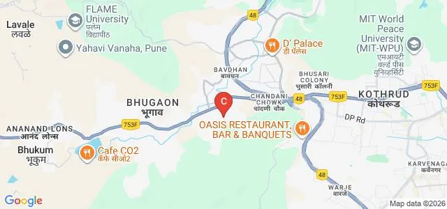 Ambrosia Institute of Hotel Management, Pune Map