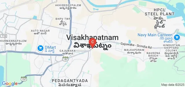 Ambedkar Institute of Management Studies, Visakhapatnam Map