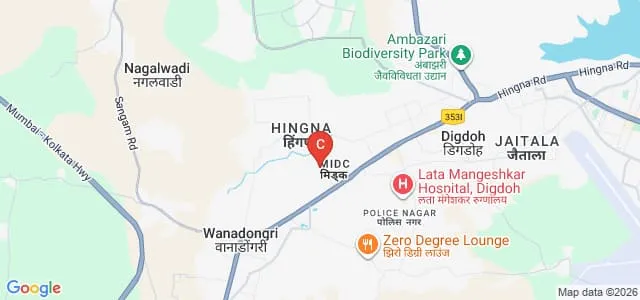 Adv VR Manohar Institute of Diploma In Medical Laboratory Technology, Nagpur Map