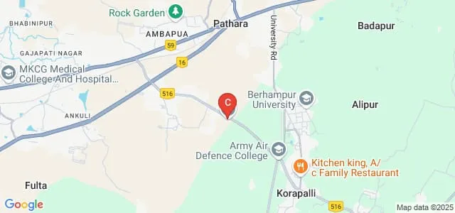 Berhampur School of Engineering and Technology, Berhampur Map