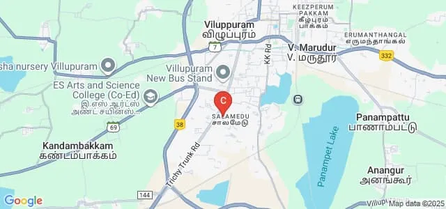 Elumalai Polytechnic College, Villupuram Map