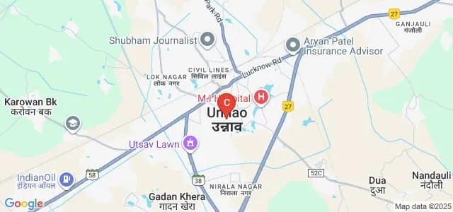 Sunrise Institute of Engineering Technology and Management, Unnao Map